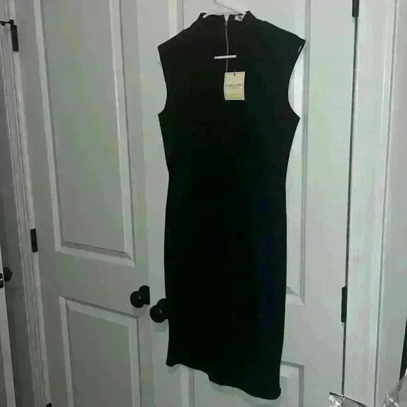 Rolla Coster Little Pencil Black Dress NWT Size Large with zip up back - Picture 1 of 9